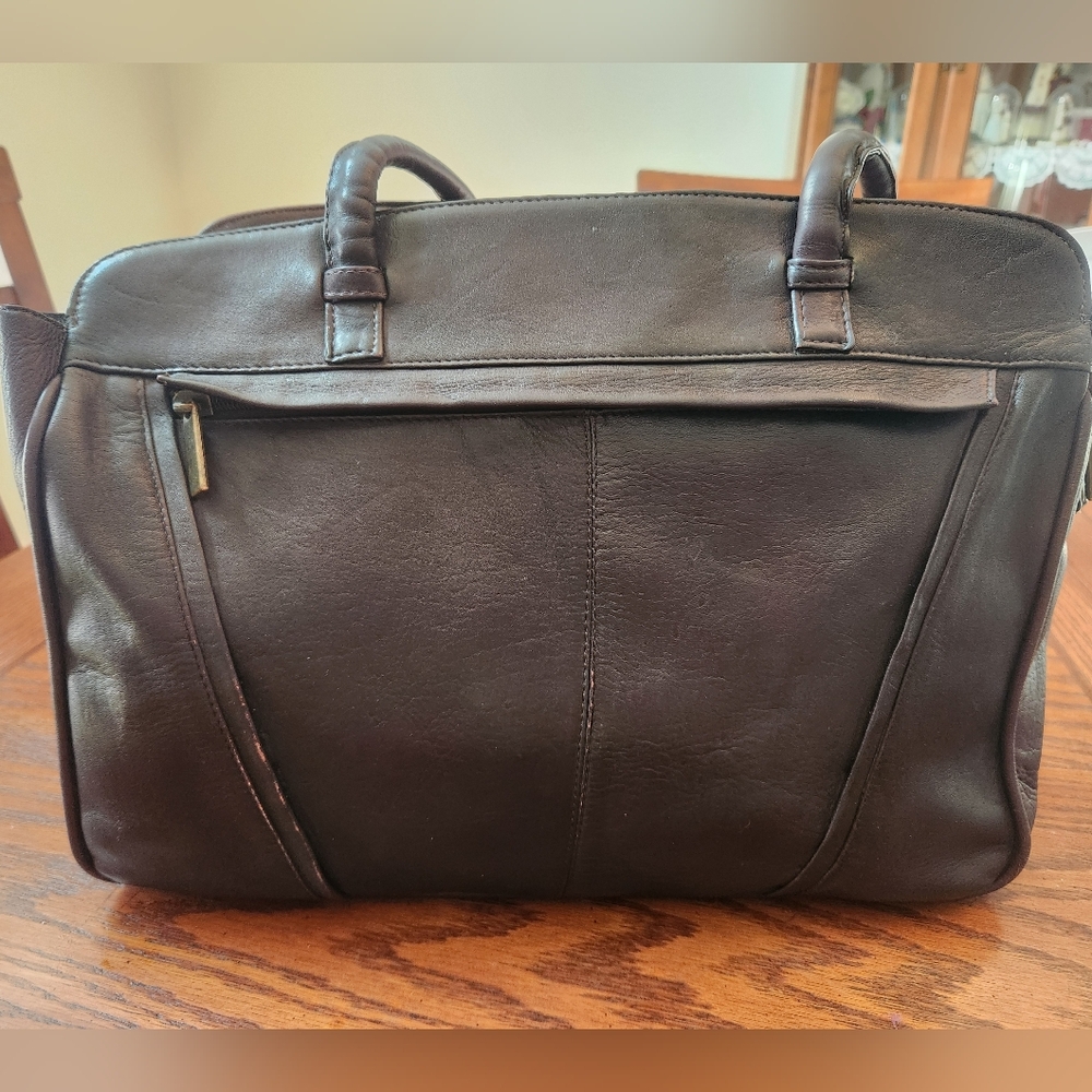 Brown Leather Handbag